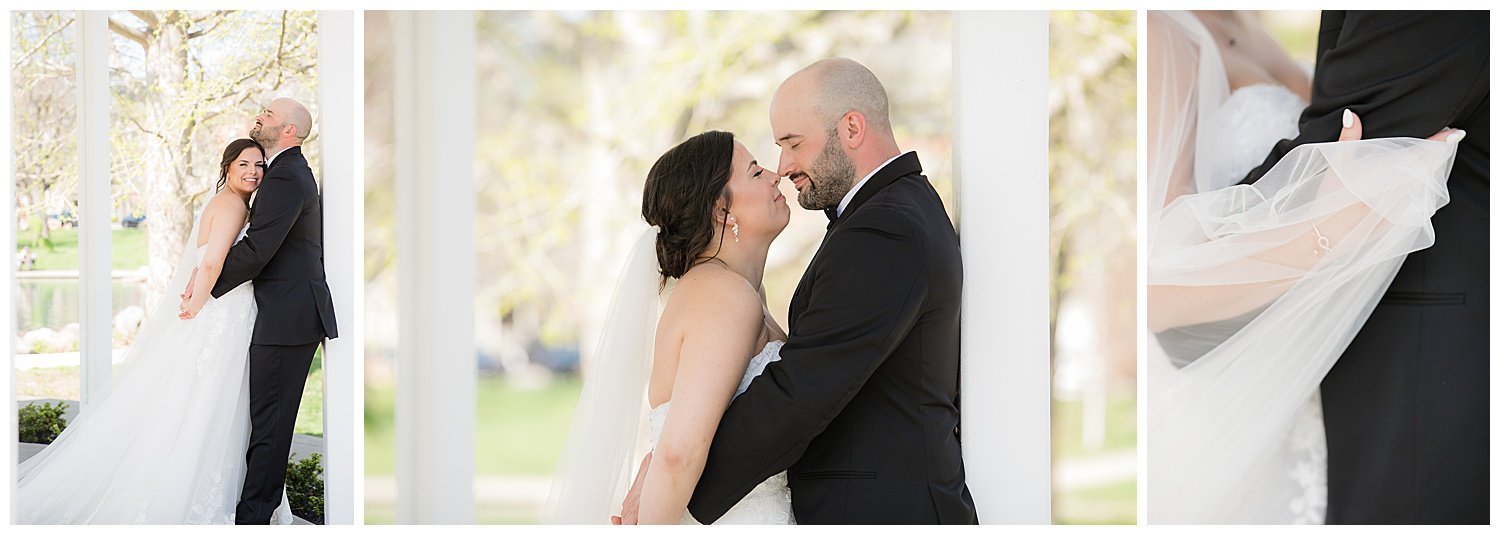 goodale park gazebo wedding picuture