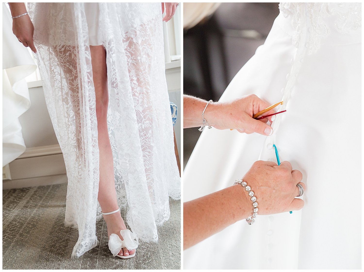 bride details at the westin columbus