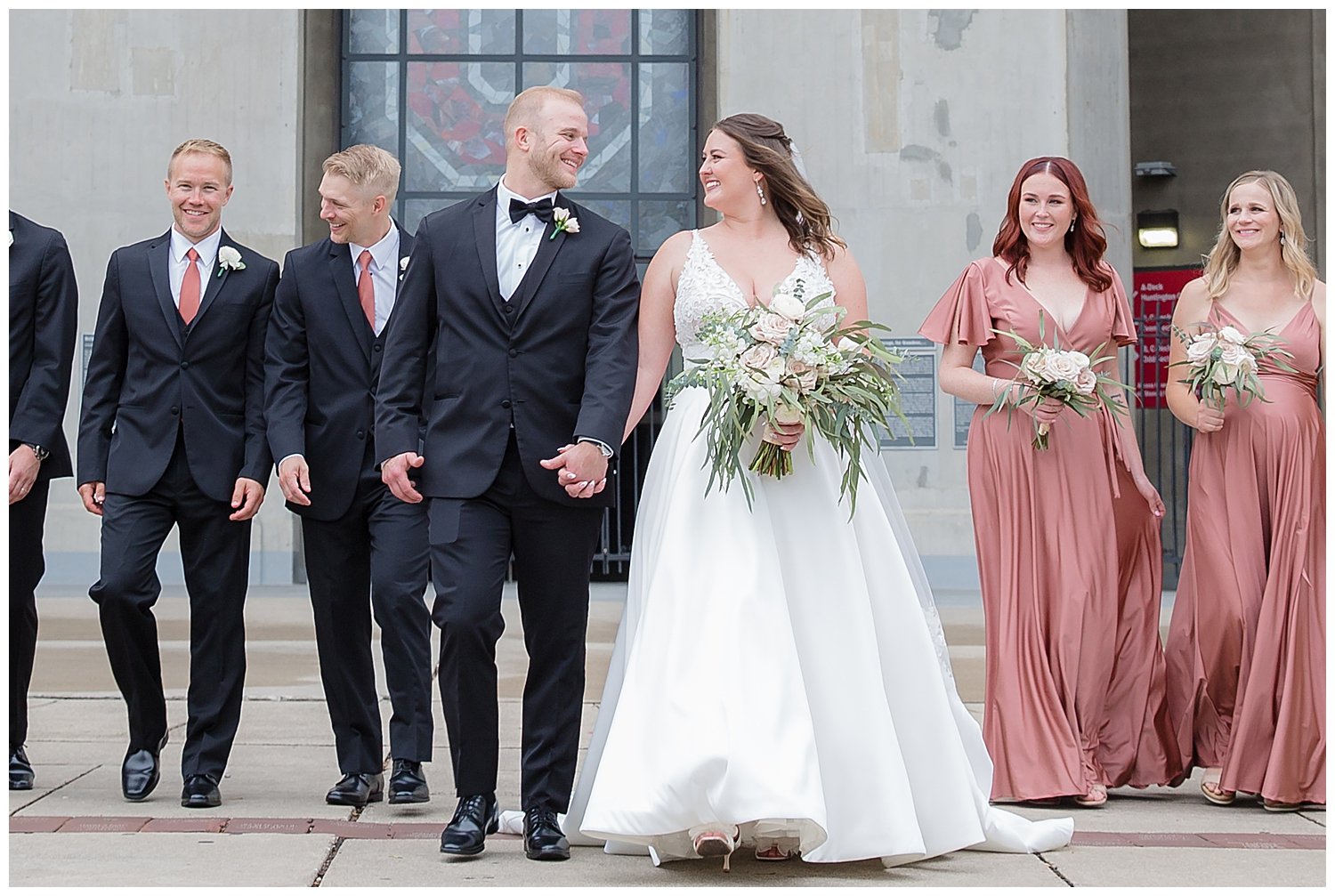 bridal party at the horseshoe columbus ohio