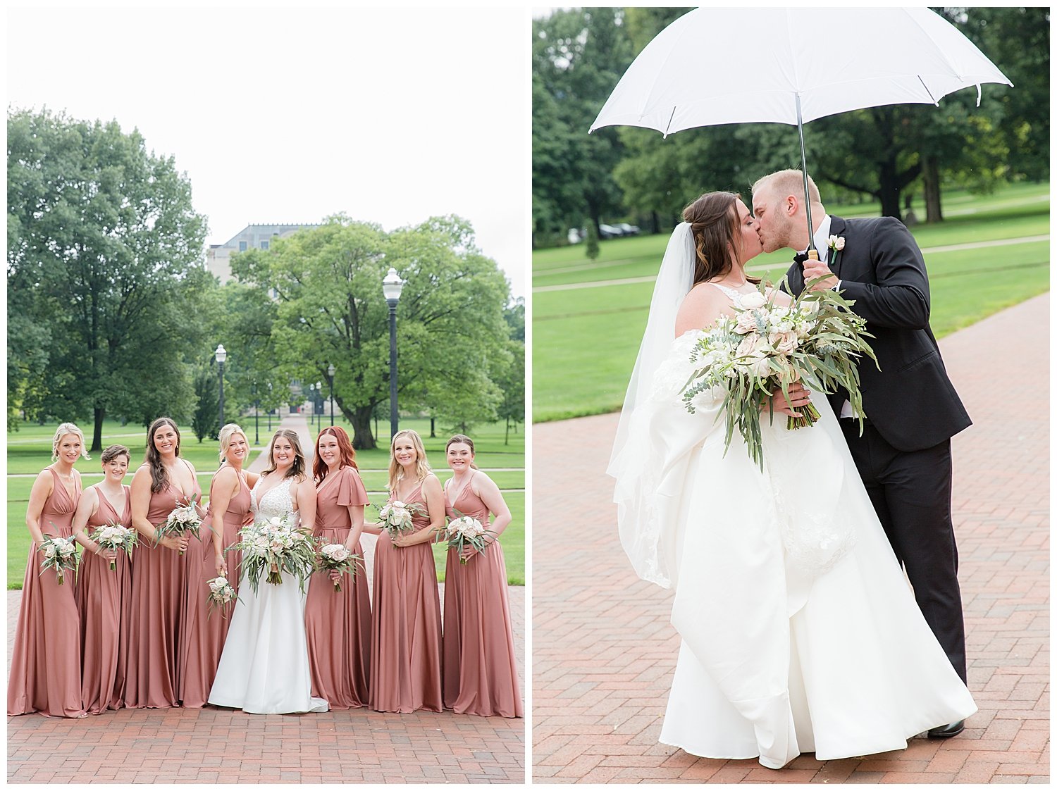 ohio state bride and groom pictures