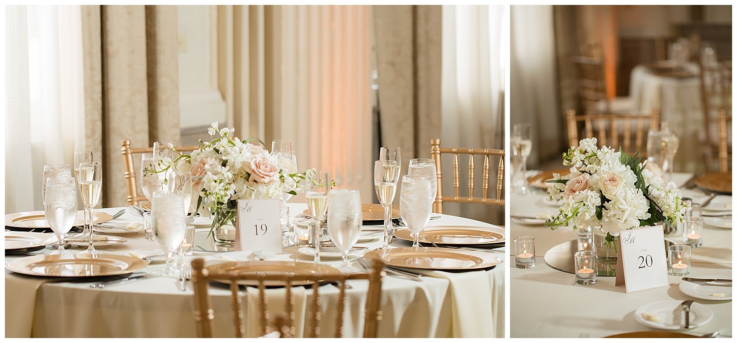 the westin columbus wedding reception photo