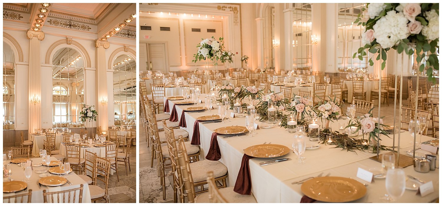 wedding reception at the Westin in downtown columbus