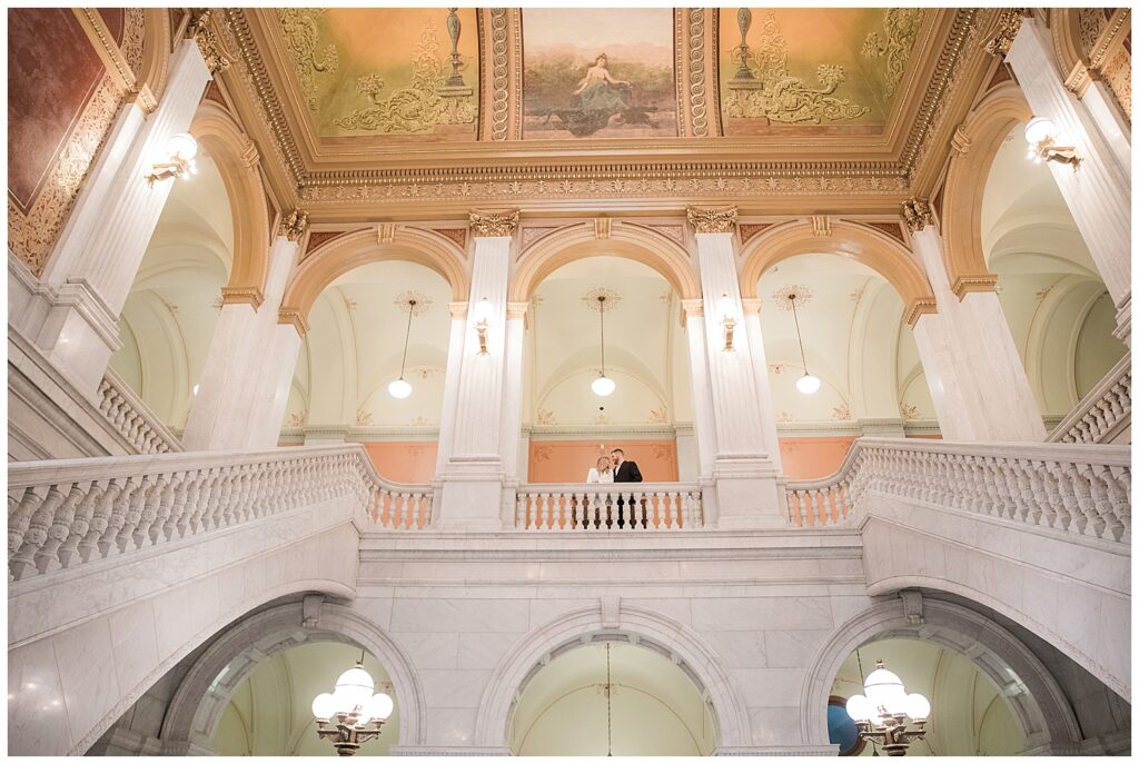 Ohio Statehouse engagement pictures