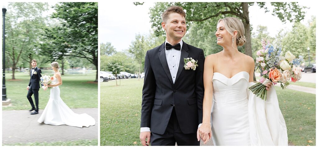 German Village Wedding Photo