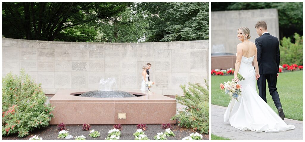 Ohio Statehouse Wedding photographer