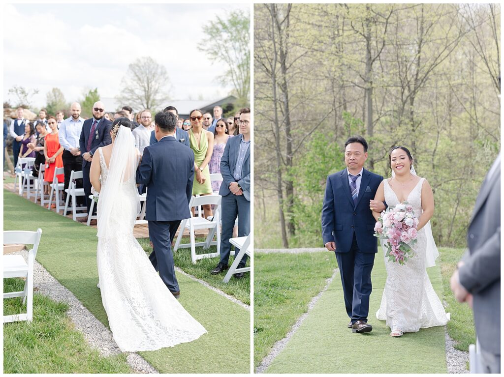 retreat 21 outdoor wedding ceremony