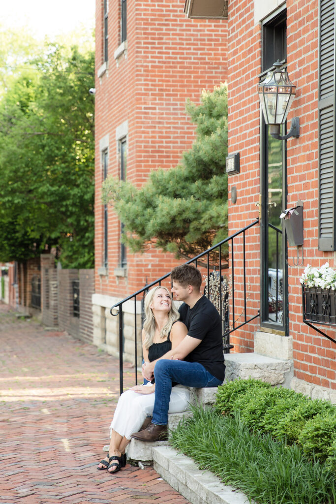 Engagement-photo-german-village-ohio