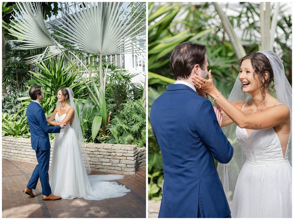 groom brought to tears after seeing his bride 
