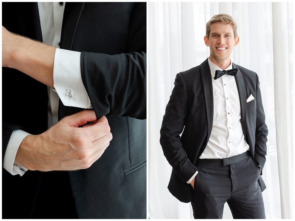 Fine art wedding photography in Columbus, Ohio with natural light and timeless posing