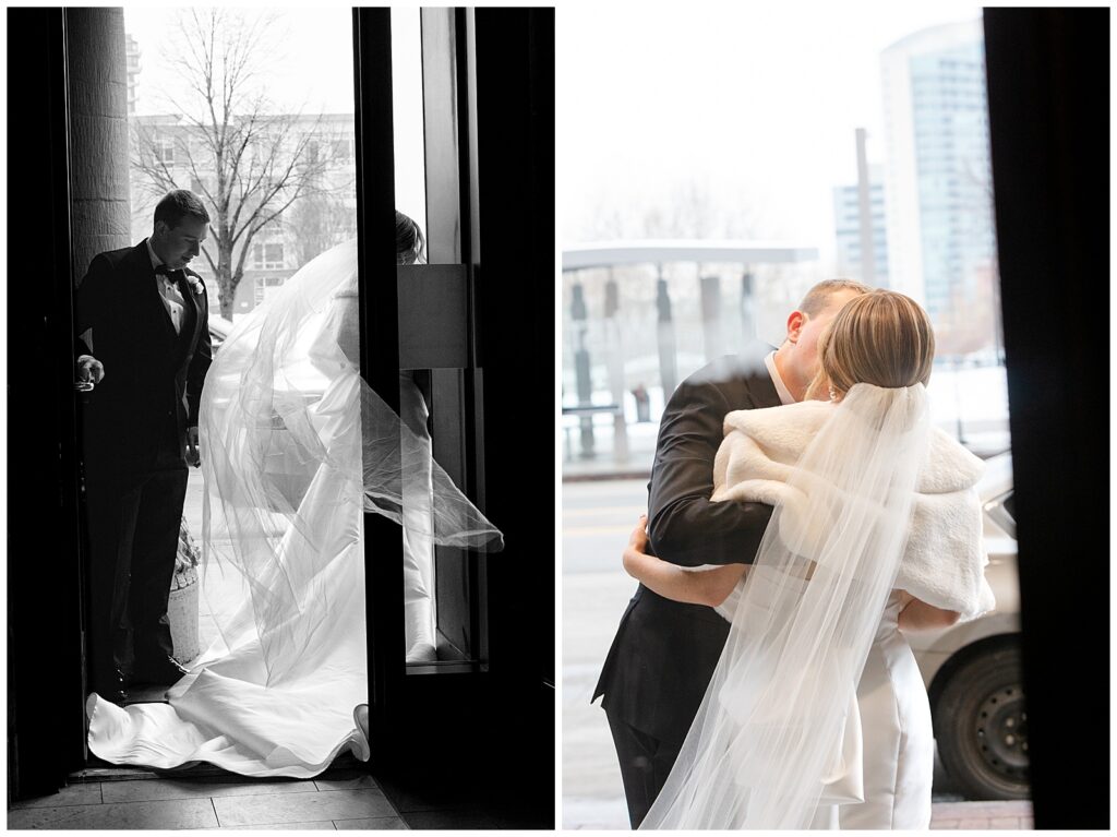 The Westin Great Southern and bride in fur