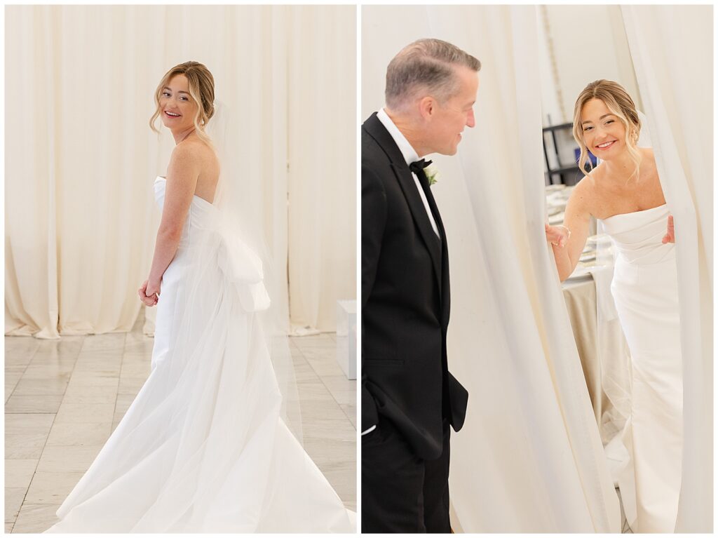 Bride and her father