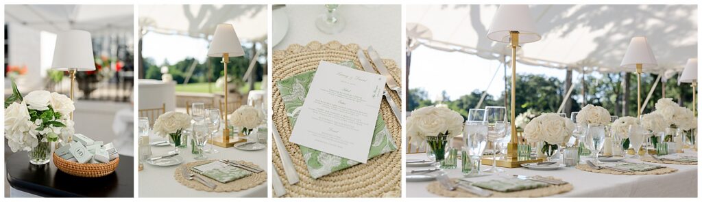 Chicago North Shore wedding reception at Exmoor Country Club